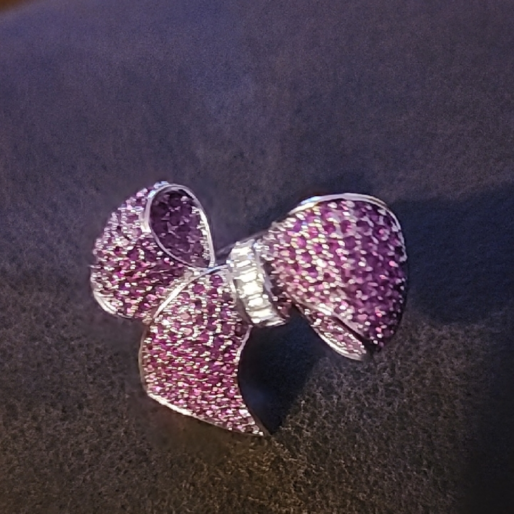 Elegant Park Lane  Pink Hope Ring  Size 7